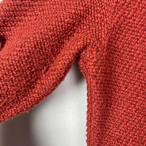 Soft Surroundings Woman's Sz S Burnt Orange Breakwater Pullover Sweater - Picture 5 of 9